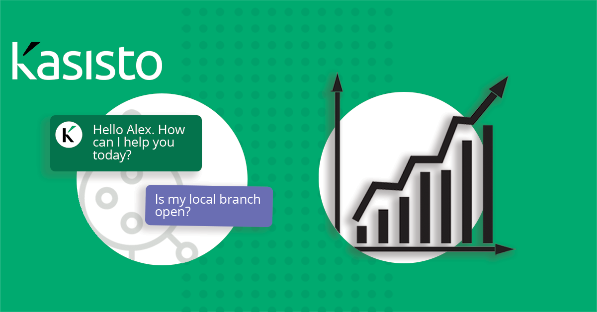 Chat conversation between Kasisto Virtual Assistant Product & Consumer
