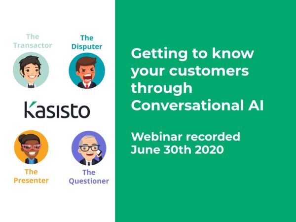 Getting to know Your Customers Through Conversational AI Webinar